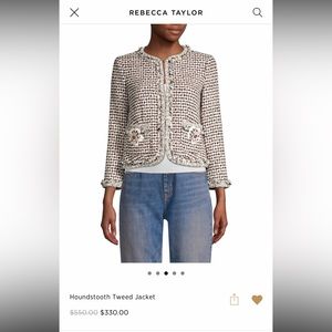 Rebecca Taylor houndsth twd jacket